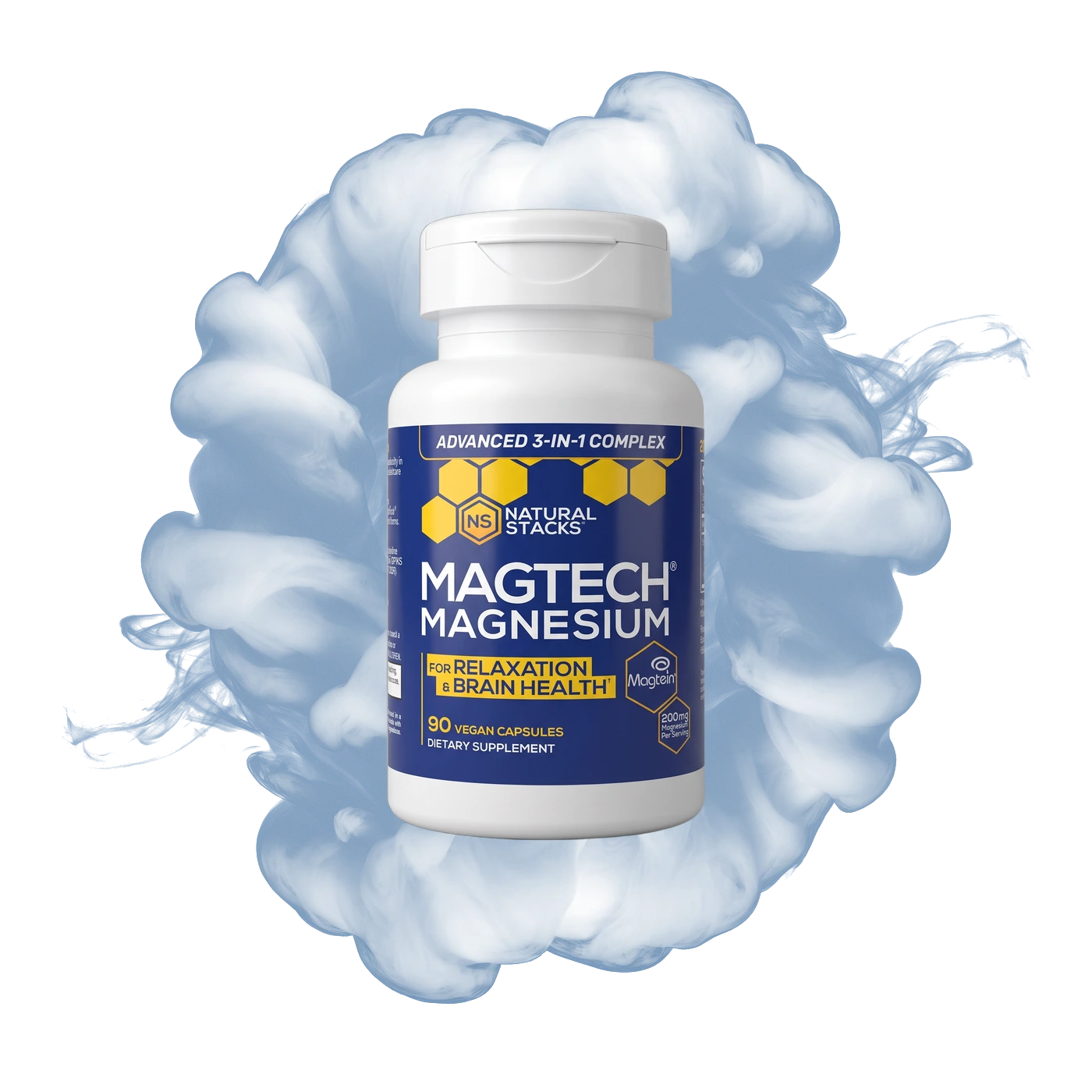 MagTech® Magnesium resting on a bed of cloud